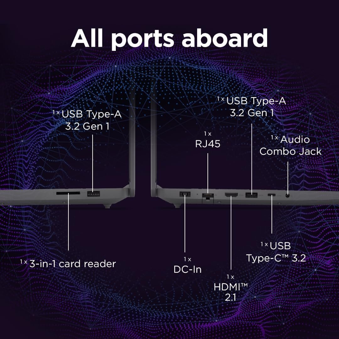 Lenovo LOQ Essential | 15 inch Full HD Gaming Laptop | Intel Core i5-12450HX | 16GB RAM | 1TB SSD | NVIDIA GeForce RTX 3050 | Windows 11 Home | Luna Grey - Image 6